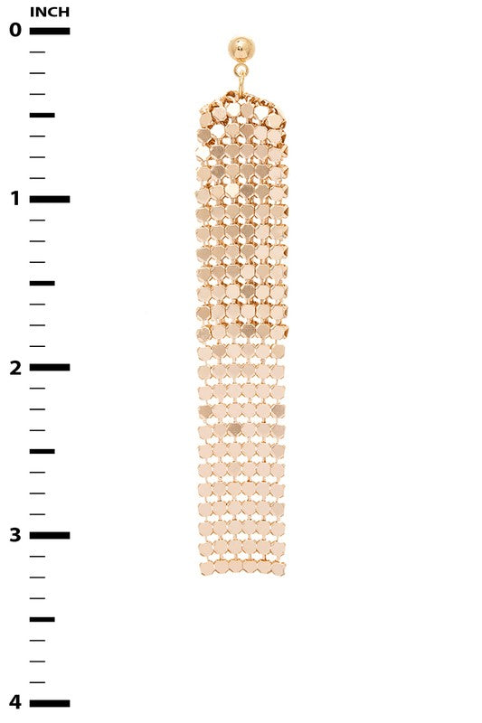 Chainmill Long Drop Iconic Earrings