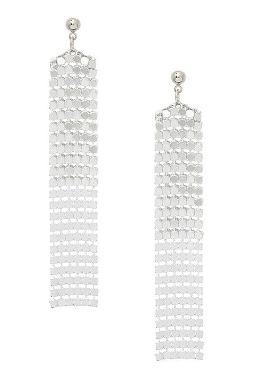 Chainmill Long Drop Iconic Earrings