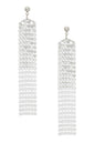 Chainmill Long Drop Iconic Earrings