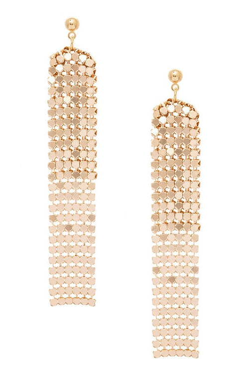 Chainmill Long Drop Iconic Earrings