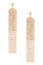 Chainmill Long Drop Iconic Earrings